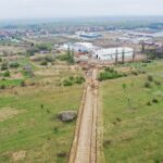 30.04.2020. Piekoszów. Budowa ulicy Przemysłowej / Jarosław Kubalski / Radio Kielce