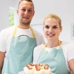 Skarżysko-Kamienna. Katarzyna i Piotr Brojkowie w swojej pracowni "W słodkim świecie Żoli" / arch. prywatne