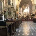 26.04.2020. Sandomierz. Msza w bazylice katedralnej / Grażyna Szlęzak-Wójcik / Radio Kielce