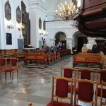 26.04.2020. Sandomierz. Msza w kościele św. Józefa / Grażyna Szlęzak-Wójcik / Radio Kielce