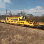 02.04.2020. Stacja Starachowice-Michałów. Modernizacja linii kolejowej 25 / Marta Zięba/facebook