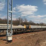 02.04.2020. Stacja Starachowice-Michałów. Modernizacja linii kolejowej 25 / Marta Zięba/facebook