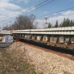 02.04.2020. Stacja Starachowice-Michałów. Modernizacja linii kolejowej 25 / Marta Zięba/facebook