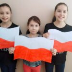 29.04.2020. Sandomierz. Prace artystyczne młodych mieszkańców Sandomierza z okazji Dnia Flagi / Urząd Miasta Sandomierz