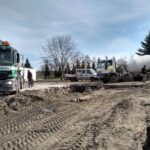 14.04.2020. Sandomierz. Rozbudowa oczyszczalni ścieków / Grażyna Szlęzak-Wójcik / Radio Kielce