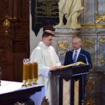 09.04.2020. Sandomierz. Wielki Czwartek. Msza Święta Krzyżma w Bazylice Katedralnej / Wojciech Kania