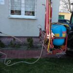 08.04.2020. Złota. Dezynfekcja miejsc publicznych / UG Złota