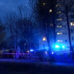 25.04.2020. Ostrowiec Świętokrzyski. Na osiedlu Pułanki znaleziono pocisk / Emilia Sitarska / Radio Kielce