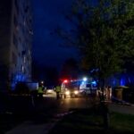 25.04.2020. Ostrowiec Świętokrzyski. Na osiedlu Pułanki znaleziono pocisk / Emilia Sitarska / Radio Kielce