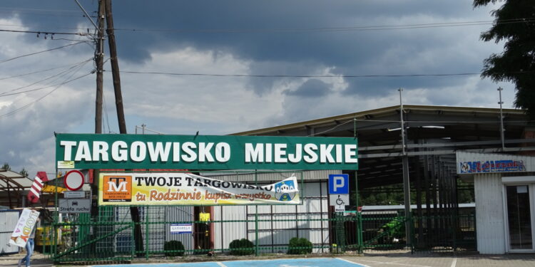 Targowisko miejskie / Emilia Sitarska / Radio Kielce