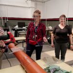 Ożarów. Produkcja przyłbic / Emilia Sitarska / Radio Kielce