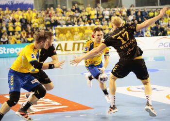 29.02.2020 Kielce. Mecz Ligi Mistrzów PGE Vive Kielce - THW Kiel / Wiktor Taszłow / Radio Kielce