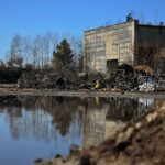 21.04.2020. Sitkówka-Nowiny. Składowisko odpadów / Wiktor Taszłow / Radio Kielce