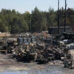 21.04.2020. Sitkówka-Nowiny. Składowisko odpadów / Wiktor Taszłow / Radio Kielce