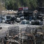 21.04.2020. Sitkówka-Nowiny. Składowisko odpadów / Wiktor Taszłow / Radio Kielce