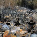 21.04.2020. Sitkówka-Nowiny. Składowisko odpadów / Wiktor Taszłow / Radio Kielce