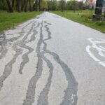 22.04.2020. Kielce. Ścieżka rowerowa wzdłuż Silnicy / Wiktor Taszłow / Radio Kielce