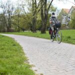 22.04.2020. Kielce. Ścieżka rowerowa wzdłuż Silnicy / Wiktor Taszłow / Radio Kielce