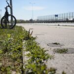 23.04.2020 Kielce. Ścieżka rowerowa wzdłuż ulicy Szajnowicza-Iwanowa / Wiktor Taszłow / Radio Kielce