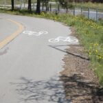 23.04.2020 Kielce. Ścieżka rowerowa wzdłuż alei Solidarności / Wiktor Taszłow / Radio Kielce