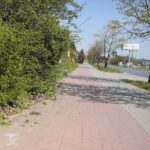 23.04.2020 Kielce. Ścieżka rowerowa wzdłuż ul. Jana Nowaka-Jeziorańskiego / Wiktor Taszłow / Radio Kielce