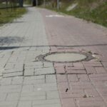 23.04.2020 Kielce. Ścieżka rowerowa wzdłuż ul. Łódzkiej / Wiktor Taszłow / Radio Kielce