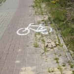 23.04.2020 Kielce. Ścieżka rowerowa wzdłuż ul. Łódzkiej / Wiktor Taszłow / Radio Kielce