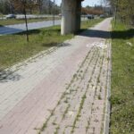 23.04.2020 Kielce. Ścieżka rowerowa wzdłuż ul. Łódzkiej / Wiktor Taszłow / Radio Kielce