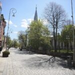 27.04.2020 Kielce. Wiosenne porządki / Wiktor Taszłow / Radio Kielce