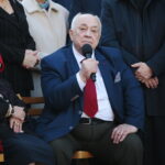 Kielce. 27.10.2019. Uroczystość odsłonięcia pomnika Przemysława Gosiewskiego. Na zdjęciu: Jan Gosiewski / Wiktor Taszłow / Radio Kielce