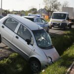 30.04.2020. Kostomłoty. Wypadek na drodze krajowej nr 74 / Wiktor Taszłow / Radio Kielce