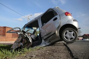 30.04.2020. Kostomłoty. Wypadek na drodze krajowej nr 74 / Wiktor Taszłow / Radio Kielce