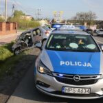 30.04.2020. Kostomłoty. Wypadek na drodze krajowej nr 74 / Wiktor Taszłow / Radio Kielce