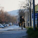 02.04.2020. Kielce. Koszarowanie żołnierzy WOT przy ul. Mielczarskiego / Wiktor Taszłow / Radio Kielce