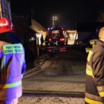 02.04.2020. Bieliny. Pożar stodoły / Wiktor Taszłow / Radio Kielce