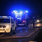 02.04.2020. Bieliny. Pożar stodoły / Wiktor Taszłow / Radio Kielce