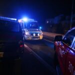 02.04.2020. Bieliny. Pożar stodoły / Wiktor Taszłow / Radio Kielce