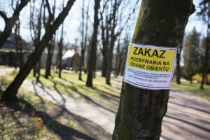 05.04.2020. Kielce. Opustoszałe miasto / Wiktor Taszłow / Radio Kielce