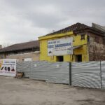 03.04.2020. Kielce. Wyburzanie budynków na Wzgórzu Karscha / Wiktor Taszłow / Radio Kielce