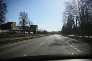 05.04.2020. Kielce. Opustoszałe miasto / Wiktor Taszłow / Radio Kielce