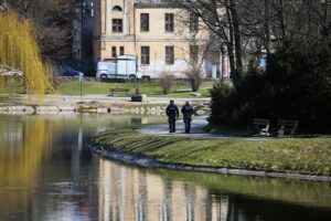 05.04.2020. Kielce. Opustoszałe miasto / Wiktor Taszłow / Radio Kielce