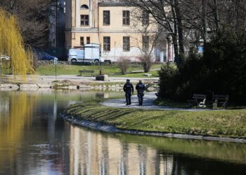 05.04.2020. Kielce. Opustoszałe miasto / Wiktor Taszłow / Radio Kielce