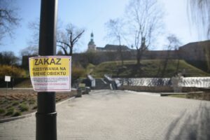 05.04.2020. Kielce. Opustoszałe miasto / Wiktor Taszłow / Radio Kielce