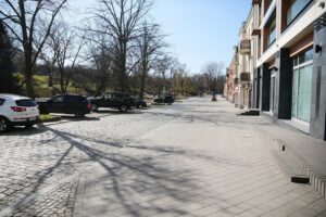 05.04.2020. Kielce. Opustoszałe miasto / Wiktor Taszłow / Radio Kielce