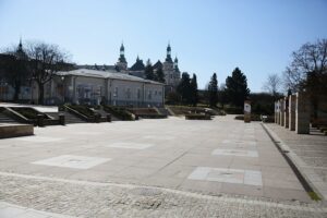 05.04.2020. Kielce. Opustoszałe miasto / Wiktor Taszłow / Radio Kielce