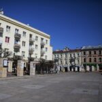 05.04.2020. Kielce. Opustoszałe miasto / Wiktor Taszłow / Radio Kielce