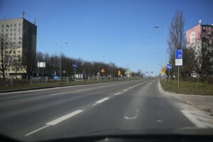 05.04.2020. Kielce. Opustoszałe miasto / Wiktor Taszłow / Radio Kielce