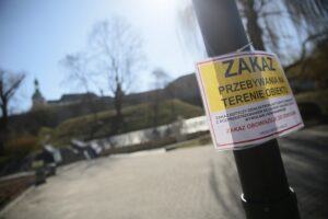 05.04.2020. Kielce. Opustoszałe miasto / Wiktor Taszłow / Radio Kielce
