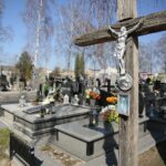 07.04.2020. Kielce. Cmentarz na Piaskach. Cmentarz Stary / Wiktor Taszłow / Radio Kielce