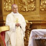 09.04.2020. Kielce. Wielki Czwartek. Msza Święta Krzyżma w Bazylice Katedralnej w Kielcach / Wiktor Taszłow / Radio Kielce